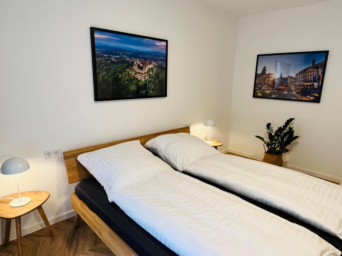 Ferienwohnungen An Der Salvatorkirche - Exklusiv-Apartments Mit Terrasse Coburg Bagian luar foto